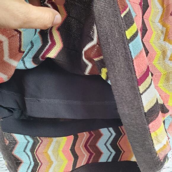 Missoni for Target Collection Brown Chevron Striped Mini Dress Size Medium New - Picture 4 of 10